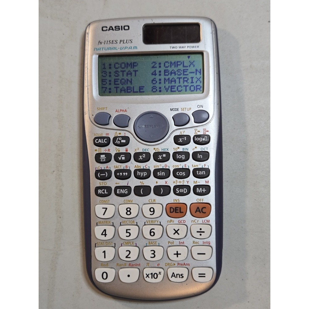 Casio FX-115ES PLUS Scientific Calculator Pre-Owned